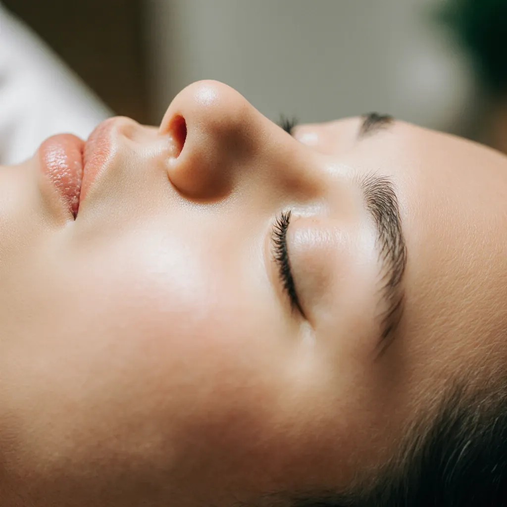 calm breathing during TRE integration — lying still after somatic shaking so the nervous system consolidates the discharge