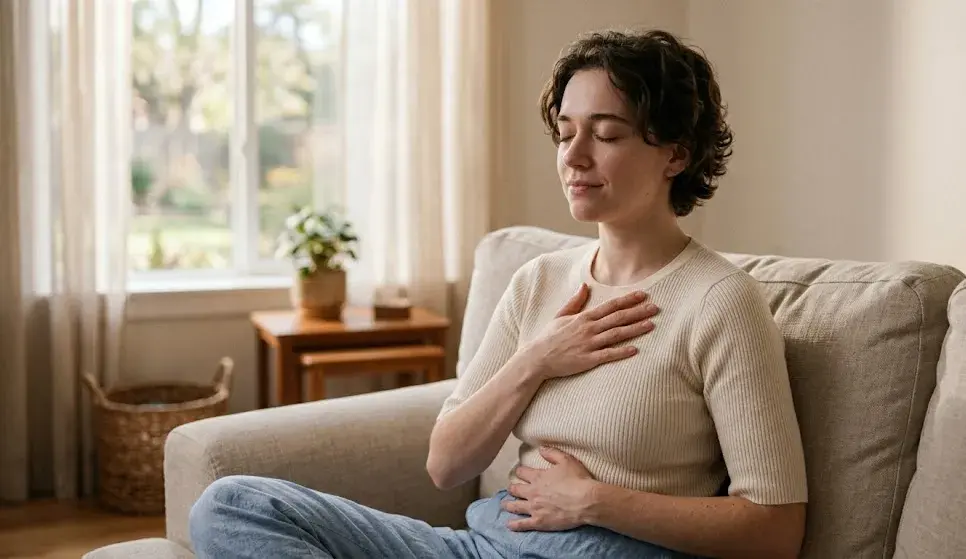 physiological sigh breathing technique — double inhale and long exhale to exit fight or flight in 30 seconds